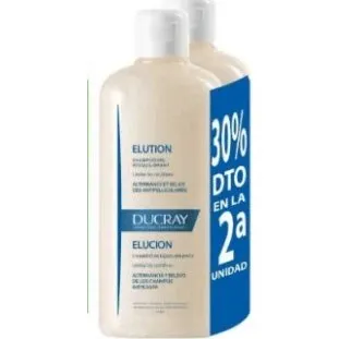 Ducray Duplo Shampoo Eluizione Antiforfora 2x400ml