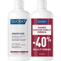 Ducray Anaphase Cronico Shampoo Anticaduta 2x400ml