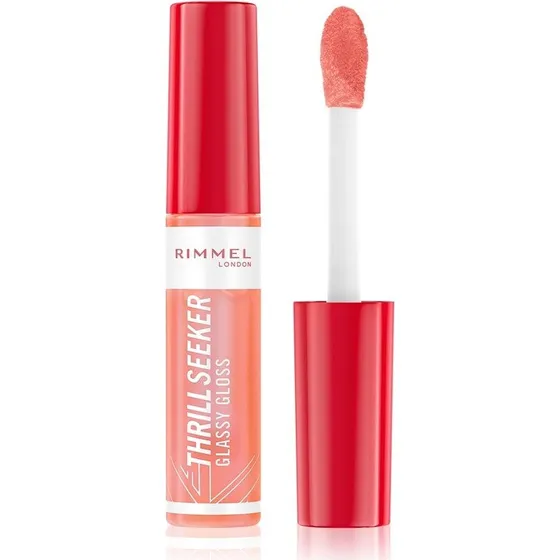 Rimmel Thrill Seeker Glassy Gloss Peachy Vibes