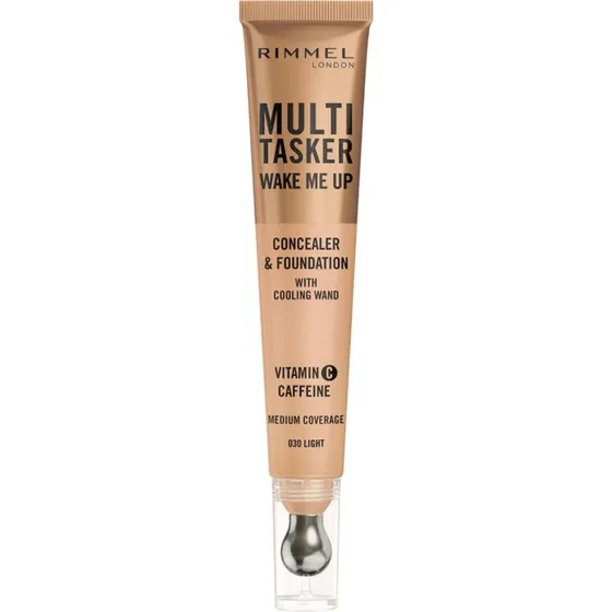 Rimmel London Multi-Tasker Wake Me Up Concealer & Foundation 030 Light