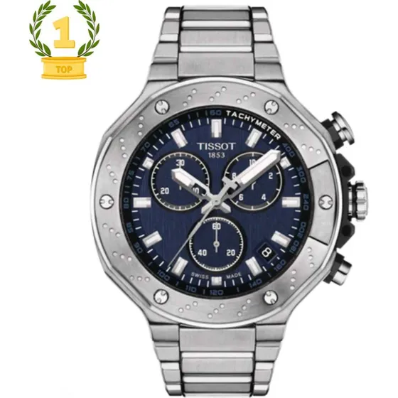 Tissot T-Race Chronograph T141.417.11.051.00 Verde Mare