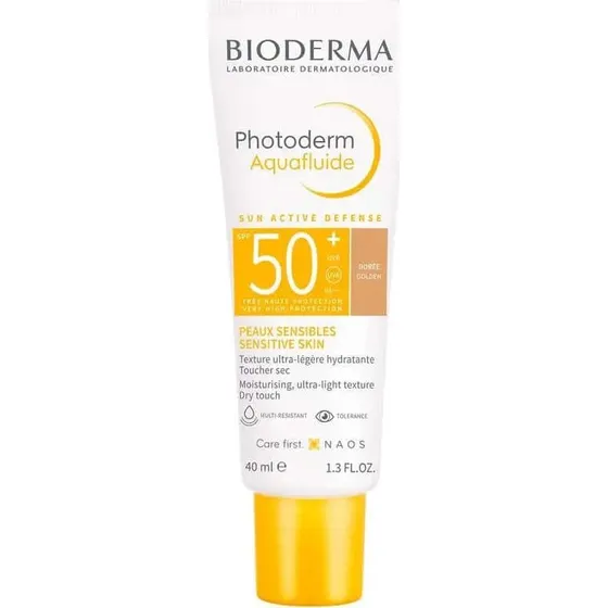 Bioderma Photoderm Aqua-Fluid SPF50+ Colore Oro 40ml