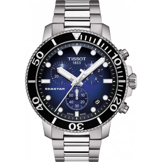 Tissot Seastar 1000 Cronografo Quarzo 45mm Verde