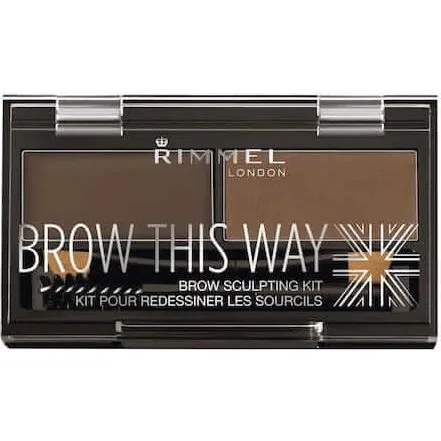 Rimmel Brow This Way Brow Sculpting Kit 003 Dark Brown