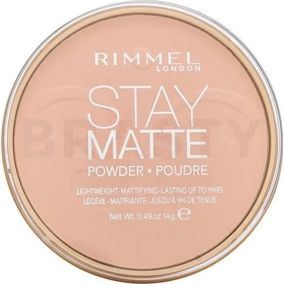 Rimmel London Stay Matte 002 Pink Blossom - Cipria Compatta