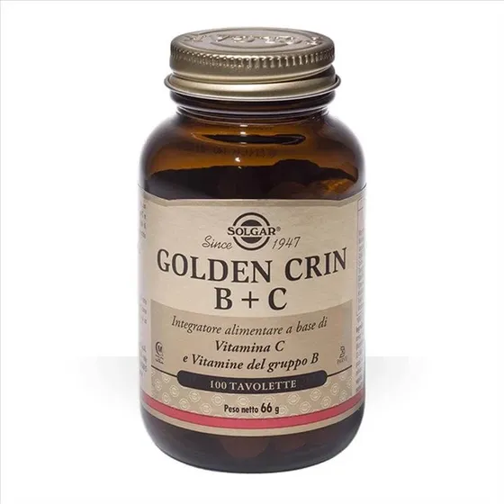 Solgar Golden Crin B + C - 100 Tavolette