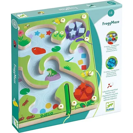 Djeco FrogyMaze Labirinto Magnetico