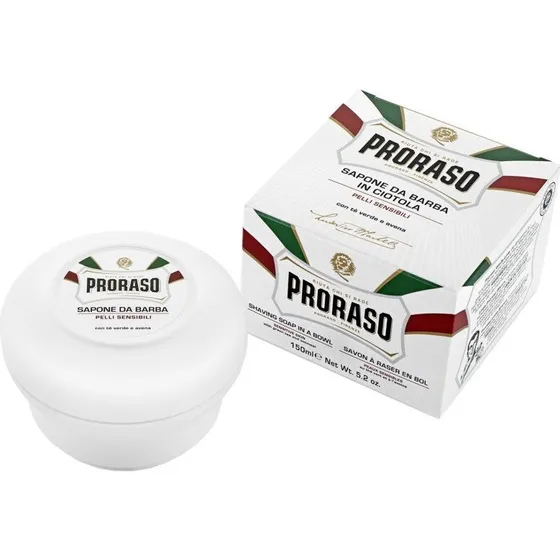 Proraso Sapone da Barba in Ciotola Sensitive Tè Verde 150 ml