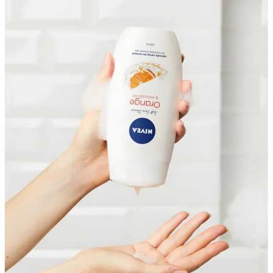 Nivea Gel Doccia Care Orange & Olio di Avocado 500 ml
