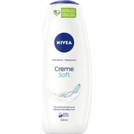 NIVEA Creme Soft Gel Doccia con Olio di Mandorle, 500ml