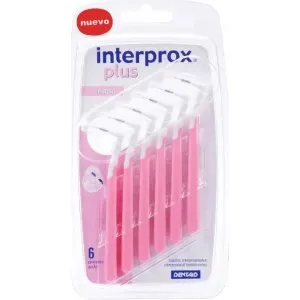 Vitis Interprox Plus Nano - Spazzolini interdentali, 6 unità