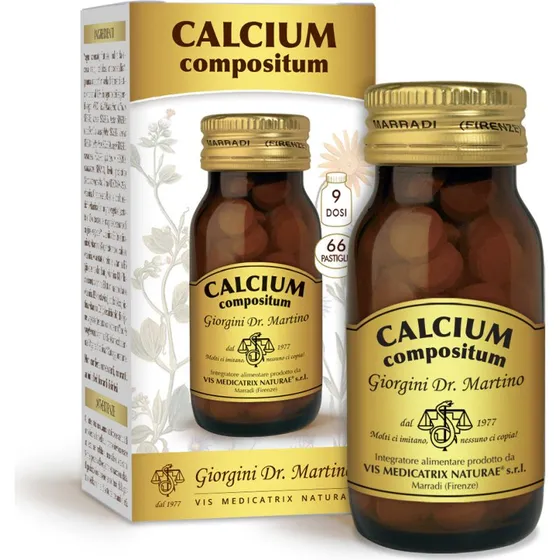 Dr Giorgini Calcium Compositum 66 Compresse 600 mg 40g