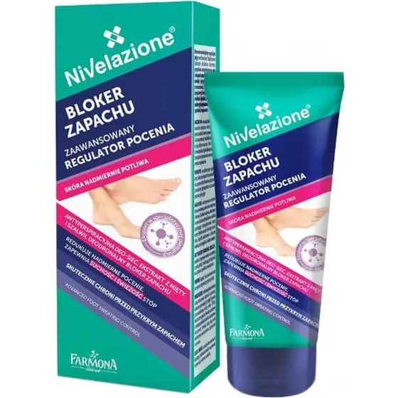 Nivelazione Crema Antitraspirante per Piedi - 75 ml