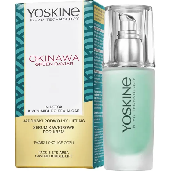 Yoskine Okinawa Green Caviar Siero Viso e Contorno Occhi 30 ml