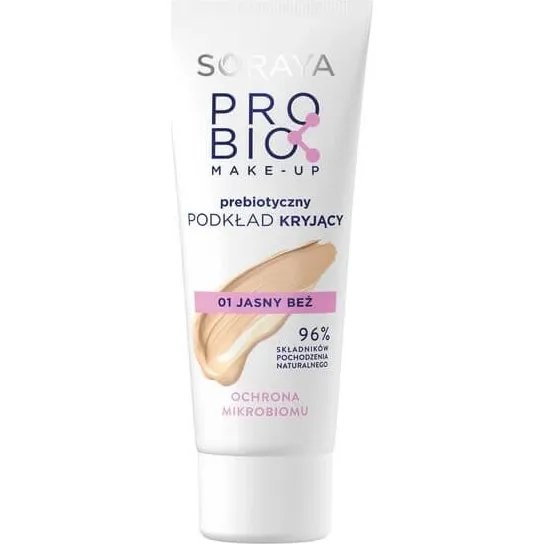 Soraya Probio Make-Up Fondotinta Prebiotico Coprente Beige Chiaro 01