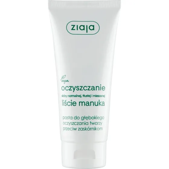 Ziaja Pasta Detergente Profonda Foglie di Manuka 75 ml