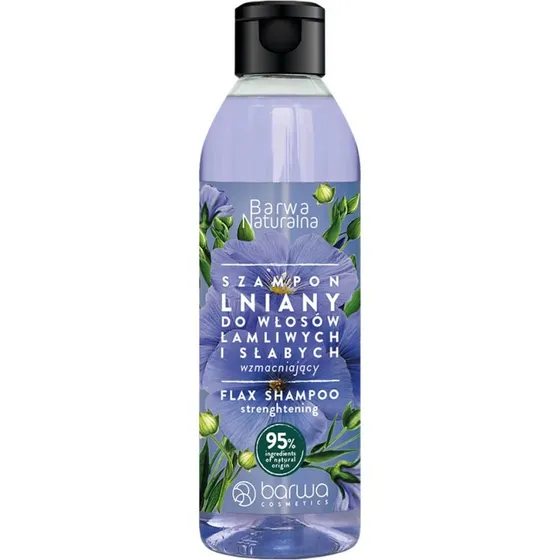 Barwa Naturale Shampoo al Lino per Capelli 300 ml