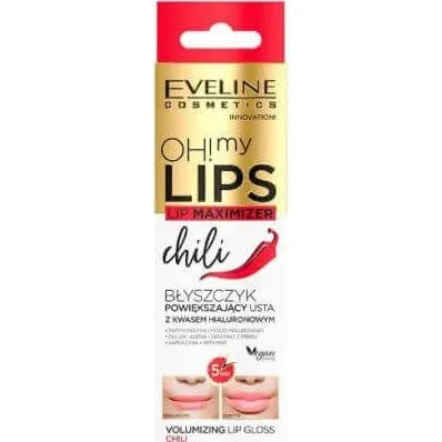 Eveline Cosmetics Lucidalabbra al Peperoncino Oh! My Lips, 4,5 ml