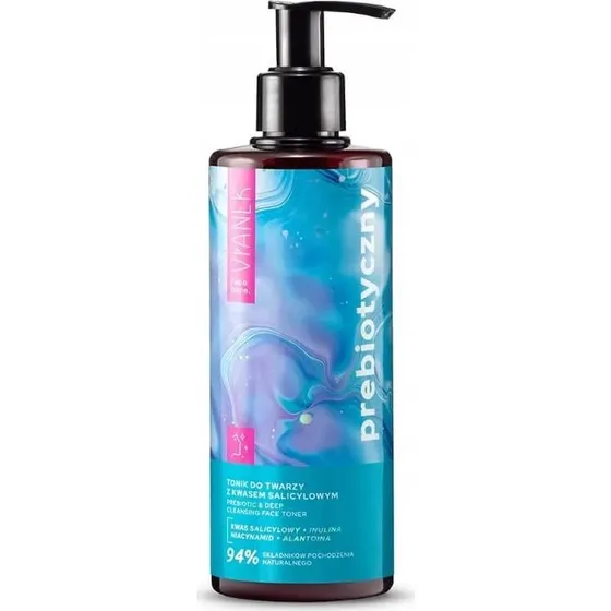 Vianek Tonico Prebiotico con Acido Salicilico e Niacinamide