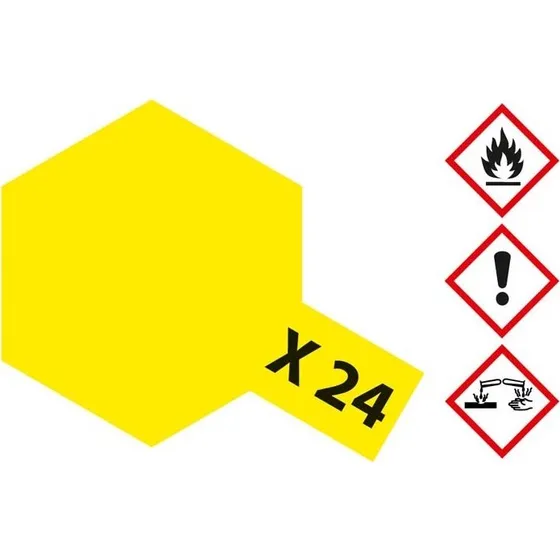 Tamiya X-24 Giallo Chiaro Lucido 23 ml