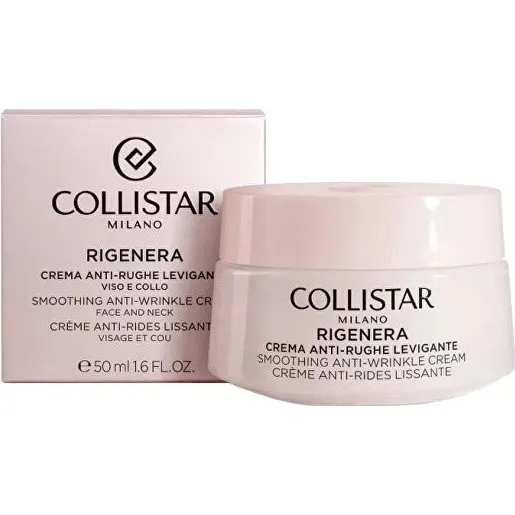 Collistar Rigenera Crema Anti-Rughe Levigante Viso e Collo 50 ml