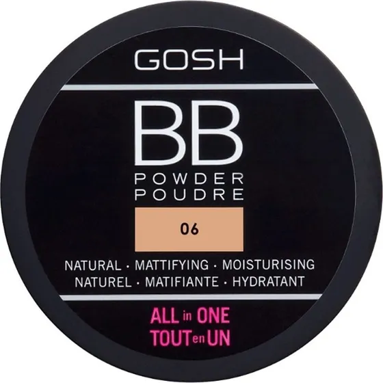 Gosh BB Powder 06 Warm Beige 6,5g