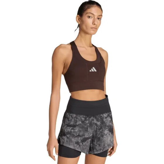 Reggiseno sportivo adidas Adi365 Running Pocket - Marrone