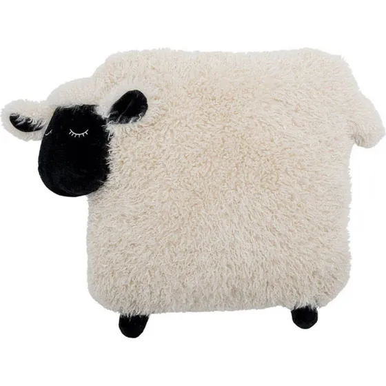 Bloomingville Dolly White Cuscino Pecora 56x13x46 cm
