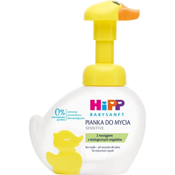 HiPP Babysanft Sensitive Schiuma Viso e Mani Anatroccolo 250 ml