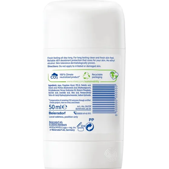 Nivea Deo Stick Fresh Natural 50 ml