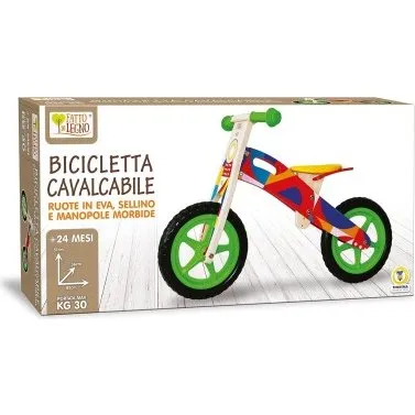 Teorema Bici Senza Pedali in Legno, 2 Anni+