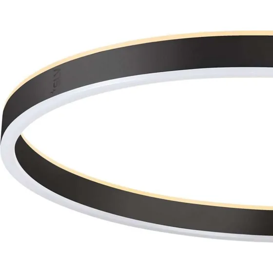 Piantana LED SLV One Straight Nera con Dimmer e CCT