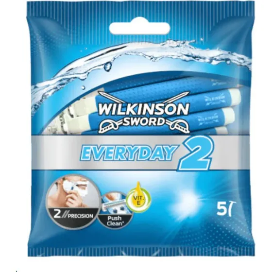 Wilkinson Sword Everyday 2 Rasoi Usa e Getta - 5 Pezzi