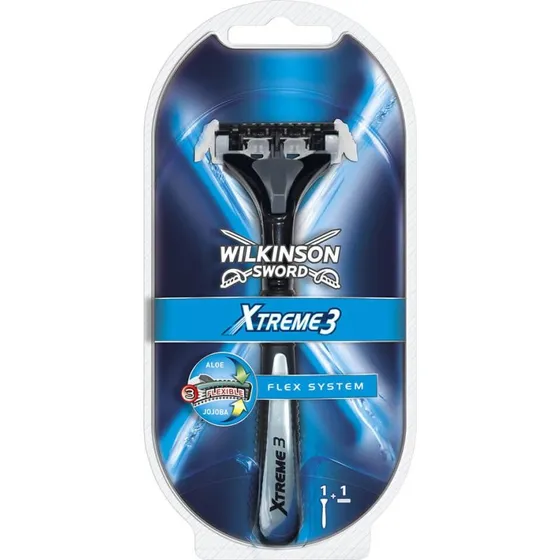 Wilkinson Sword Xtreme 3 Rasoio con 1 Testina di Ricambio
