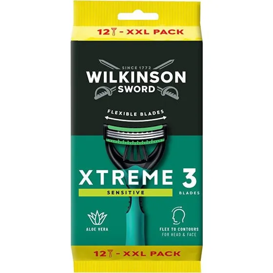 Wilkinson Xtreme3 Sensitive Comfort Rasoi Usa e Getta 12 pz
