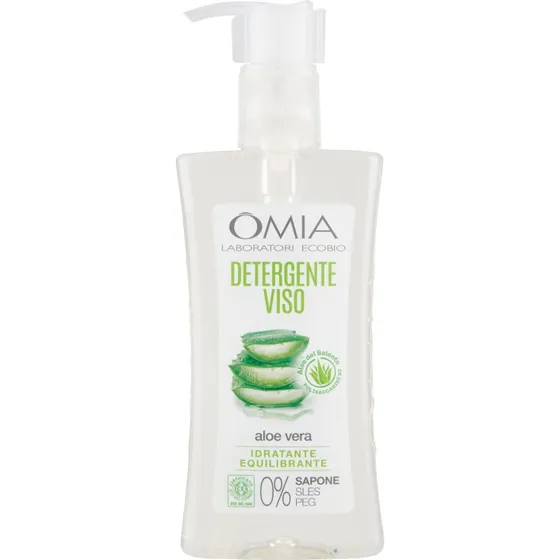 Omia Aloe Vera Detergente Viso Idratante 200ml