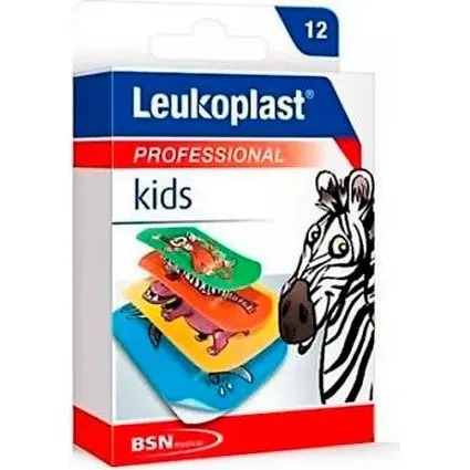 Leukoplast Kids Patch Assortiti - Confezione da 12 Pezzi
