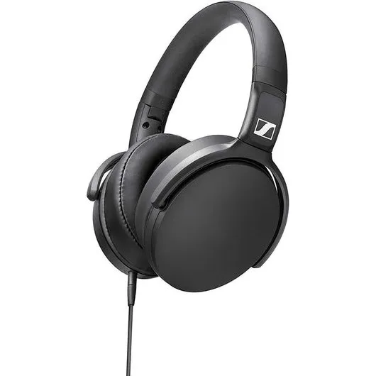 Sennheiser HD 400S Cuffie Over-Ear con Microfono e Telecomando, Nero