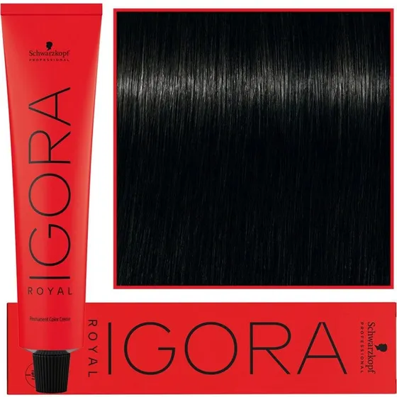 Schwarzkopf Professional Igora Royal 1-0 Nero Naturale 60 ml
