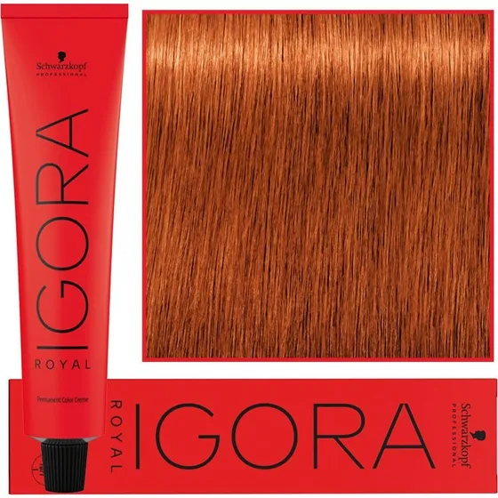 Schwarzkopf Professional Igora Royal 7-77 Biondo Medio Rame Extra