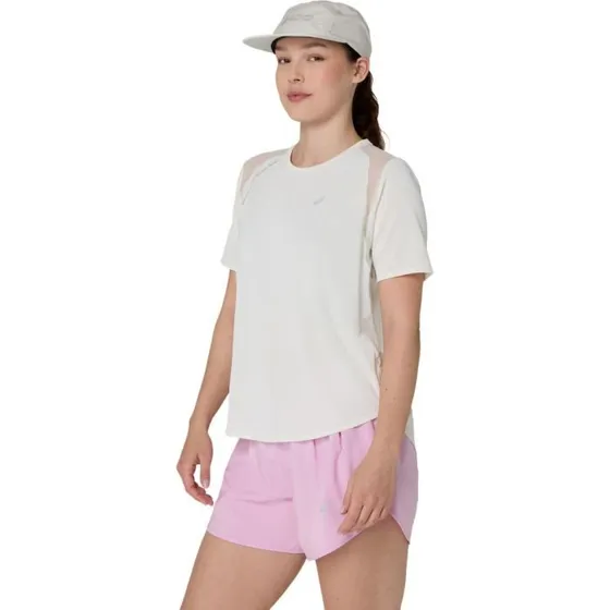 ASICS Road SS Top Maglietta da Corsa Donna - Grigio