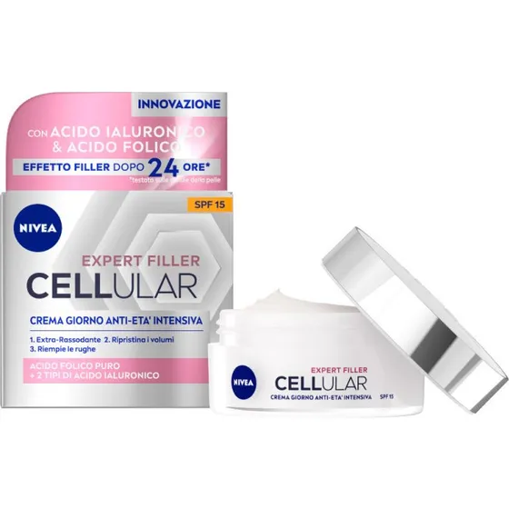 Nivea Cellular Expert Filler Crema Giorno Anti-Et SPF15 50ml