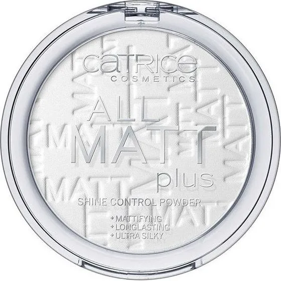 Catrice All Matt Plus Shine Control Cipria 001, 10g