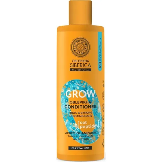 Natura Siberica Oblepikha Grow Peptides Balsamo per Capelli 400ml