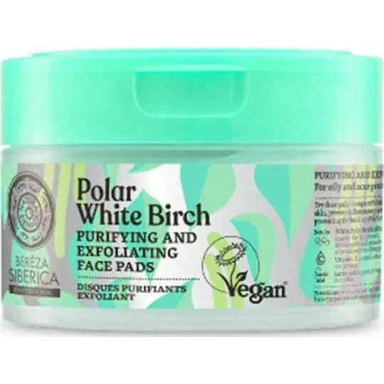 Natura Siberica Bereza White Birch Peeling Viso - 20 Dischetti