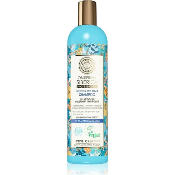 Natura Siberica Oblepikha Shampoo Nutrizione e Riparazione 400 ml