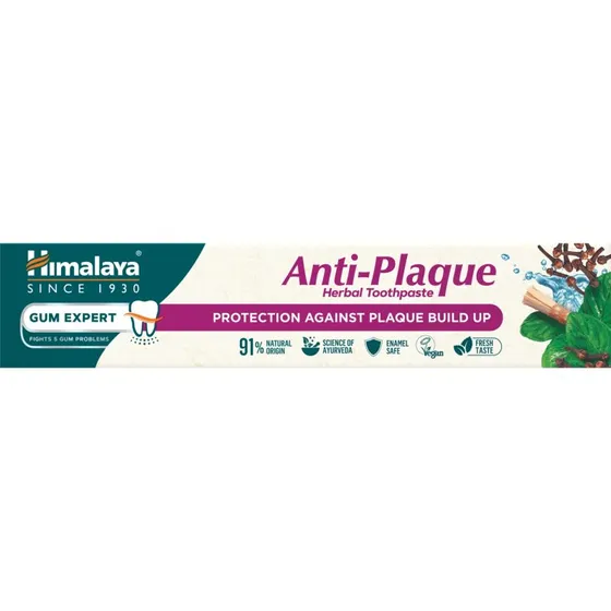 Himalaya Gum Expert Anti-Plaque Dentifricio alle Erbe 75 ml