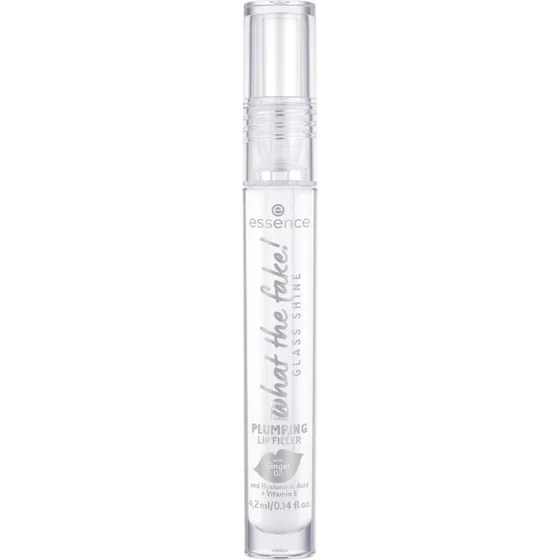 Essence What The Fake! Glass Shine Plumping Lip Filler 01 Oh So Glassy