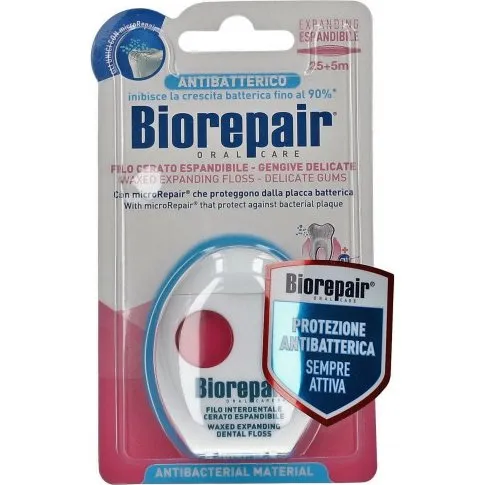 Biorepair Filo Interdentale Antibatterico Espandibile