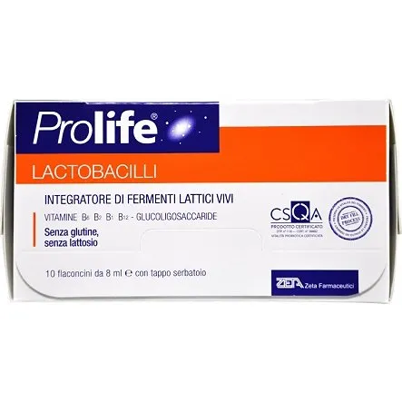 Prolife Lactobacilli 10 Flaconcini 8 ml